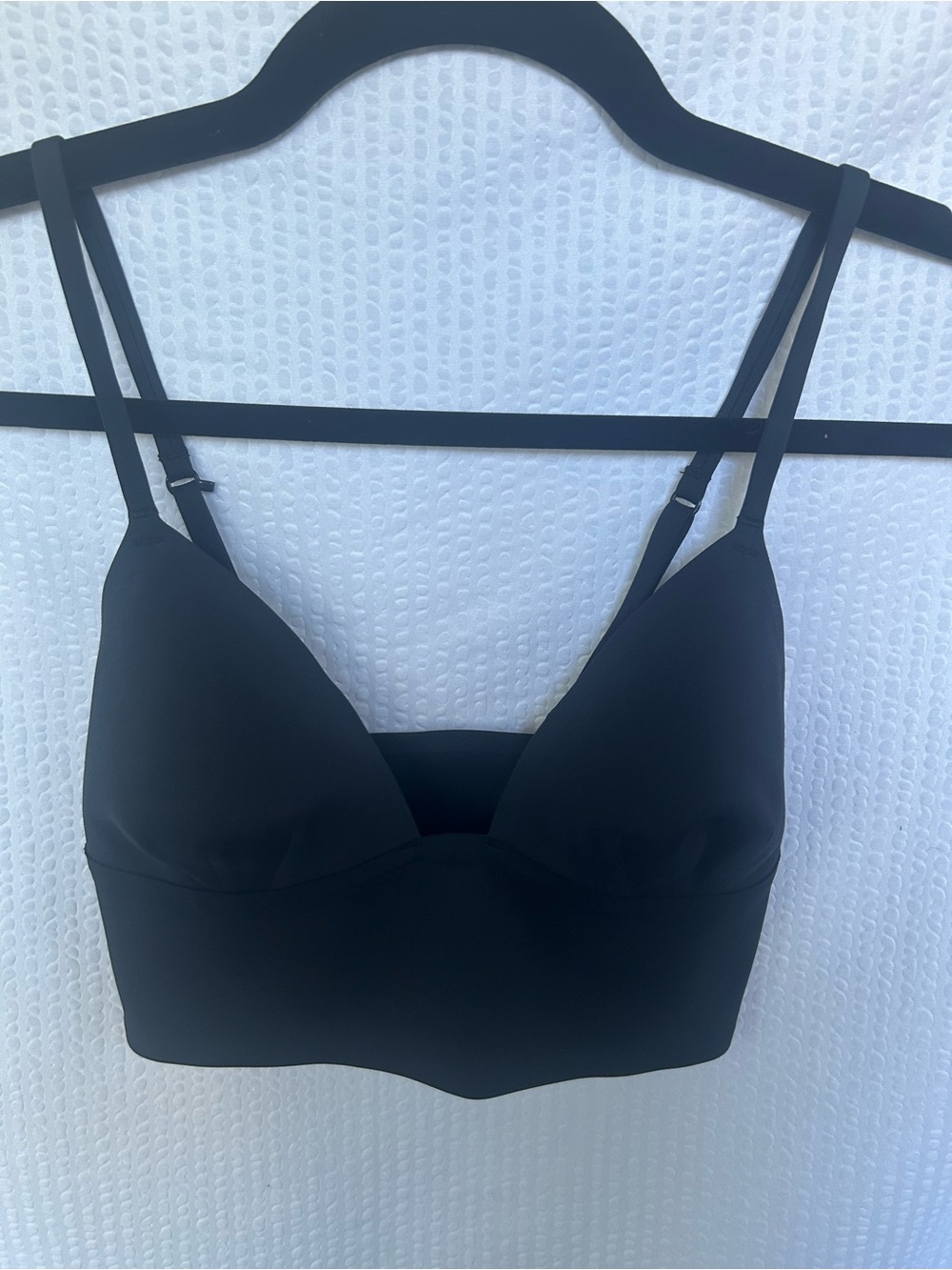 Intimately Free People Black Longline Bralette Size XS
